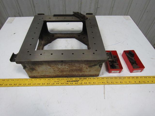 Mitsubishi DWC-80 Wire EDM Machine Work Holding Casting Fixture 16-1/2"x16-1/2"