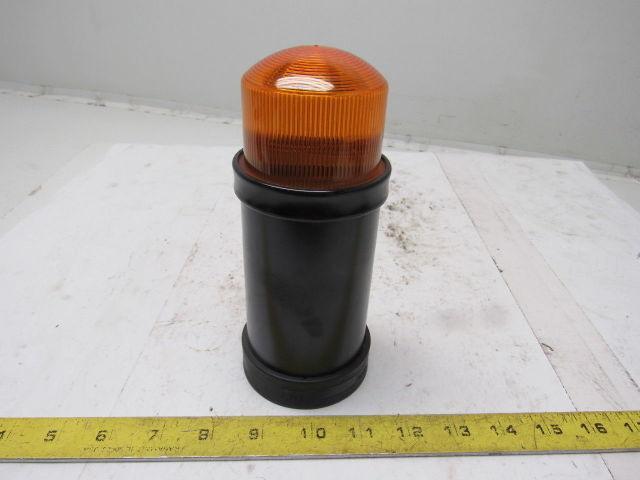 Telemecanique XVB-L8G5 120V Orange Amber Indicator Beacon Strobe Light