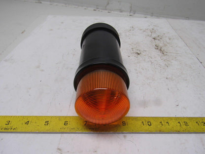 Telemecanique XVB-L8G5 120V Orange Amber Indicator Beacon Strobe Light