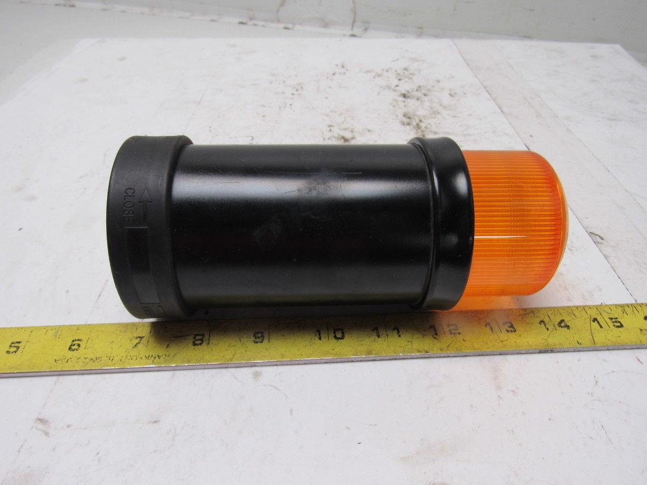 Telemecanique XVB-L8G5 120V Orange Amber Indicator Beacon Strobe Light