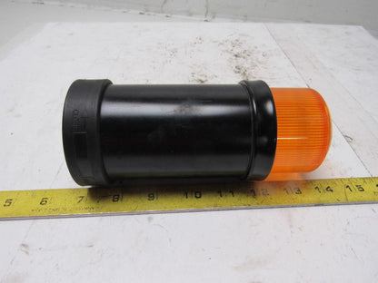 Telemecanique XVB-L8G5 120V Orange Amber Indicator Beacon Strobe Light