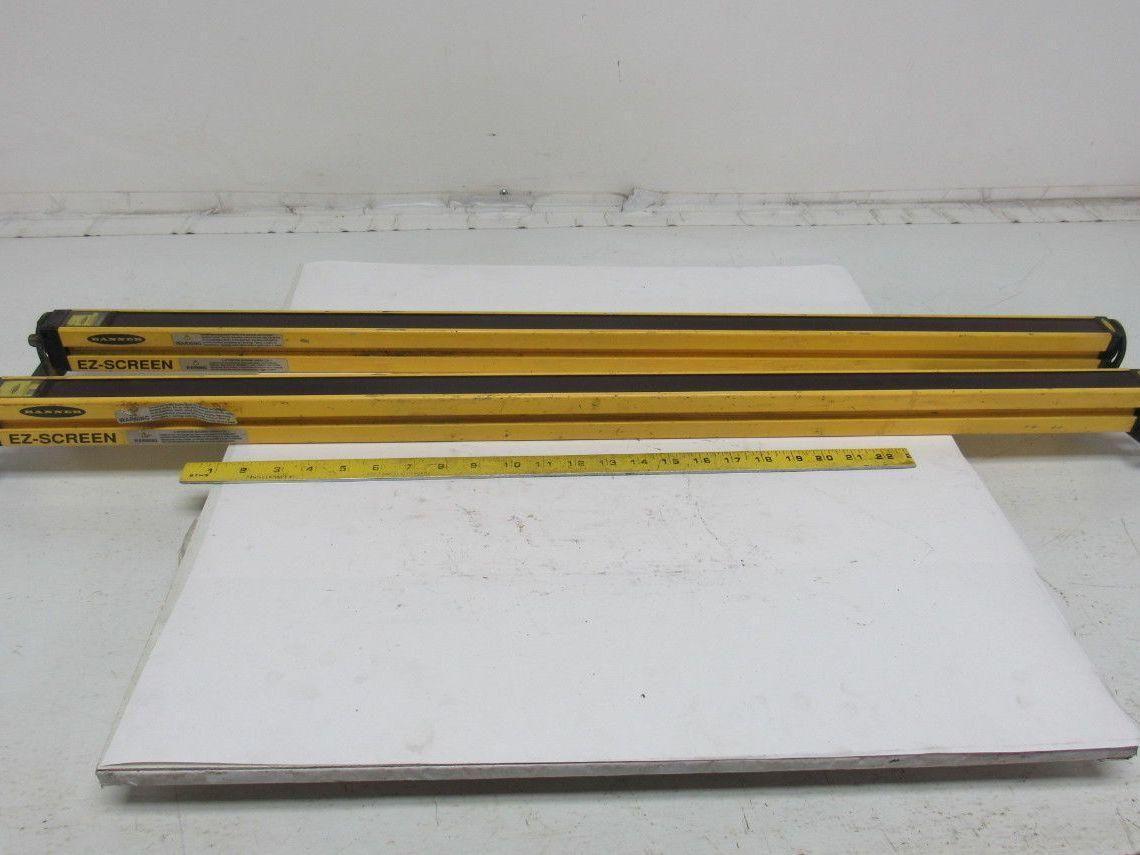 Banner SLSR30-900Q8 SLSE30-900Q8 E-Z Screen Light Safety Curtain Set 35"