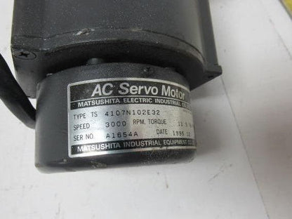 MATSUSHITA 4107N102E32 Servo Motor 3000RPM