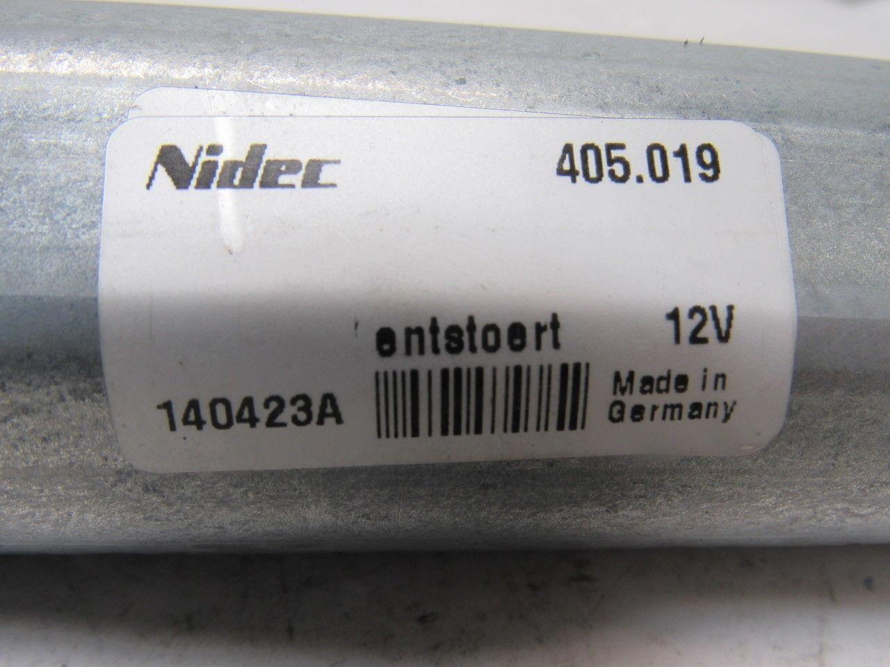 Nidec 405.019 140423A 12V Electric Motor
