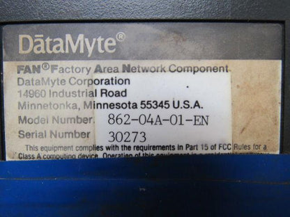 Datamyte 862-04A-01-EN Data Acquisition Module