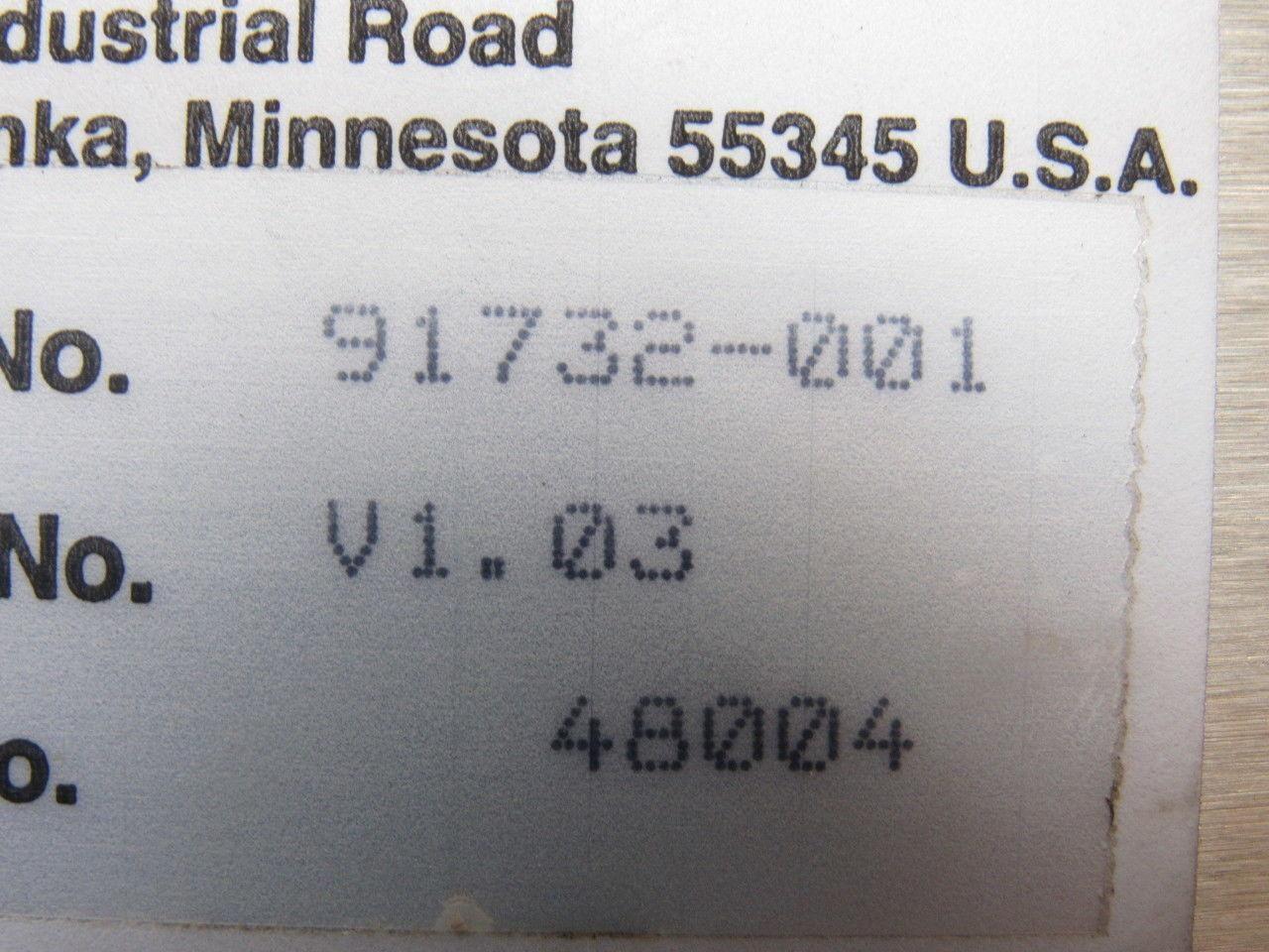 Allen Bradley Datamyte 91732-001 V1.03 Key Pad Keyboard