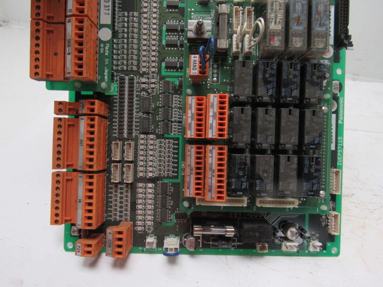Panasonic ZUEP57115 Circuit Board Card PCB Assy W/ZUEP57022 ZUEP57240
