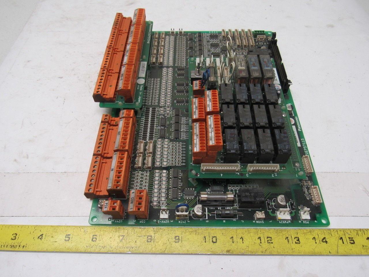 Panasonic ZUEP57115 Circuit Board Card PCB Assy W/ZUEP57022 ZUEP57240