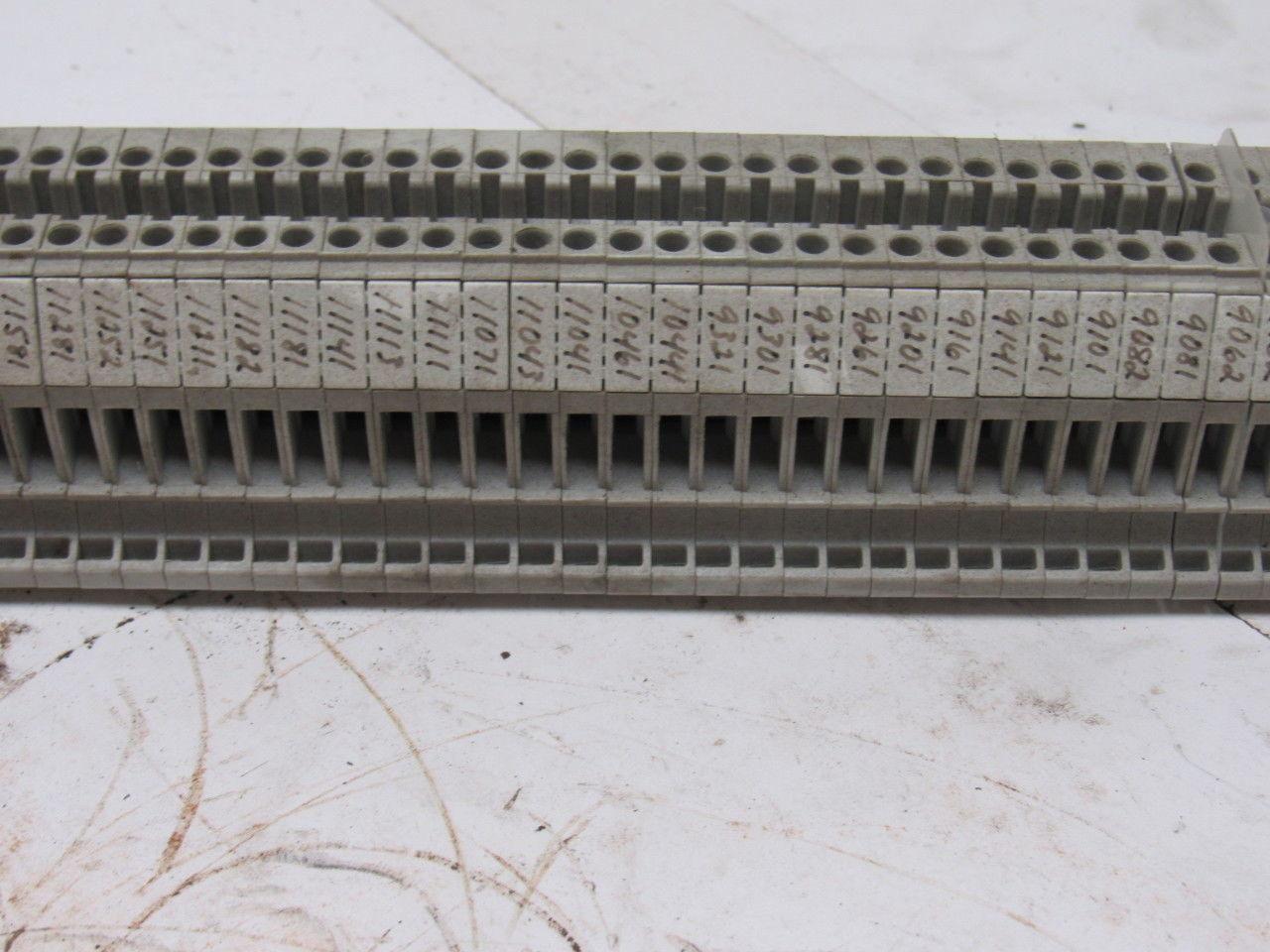 Allen Bradley 1492-W3 Terminal Block Lot of 100