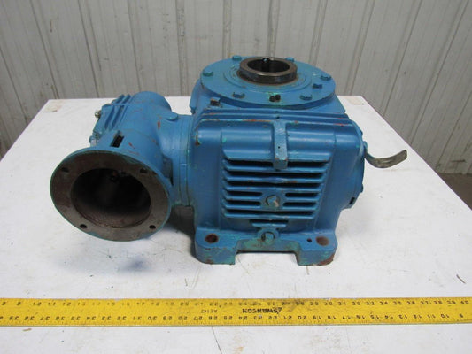 Textron MOVS25-50-U3A 1250:1 Ratio 1750RPM Vertical Output Cone Drive Gear Box