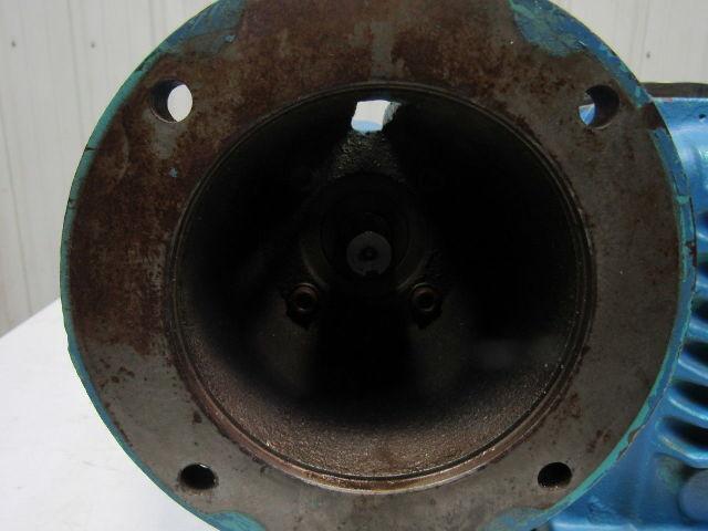 Textron MOVS25-50-U3A 1250:1 Ratio 1750RPM Vertical Output Cone Drive Gear Box