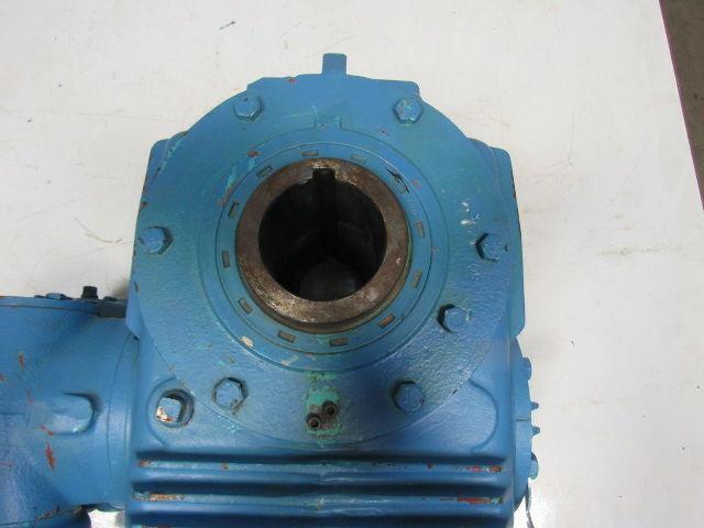Textron MOVS25-50-U3A 1250:1 Ratio 1750RPM Vertical Output Cone Drive Gear Box