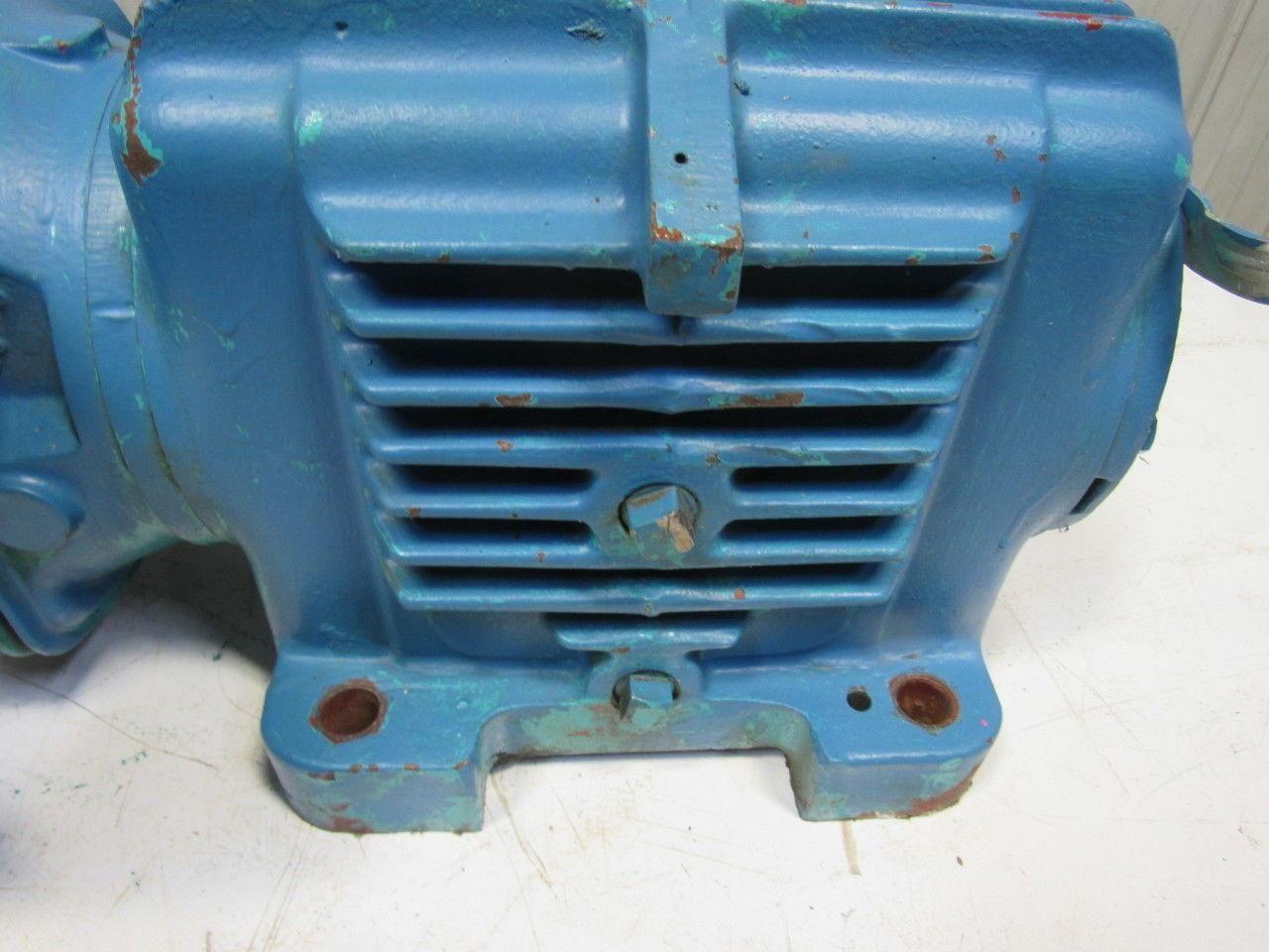 Textron MOVS25-50-U3A 1250:1 Ratio 1750RPM Vertical Output Cone Drive Gear Box