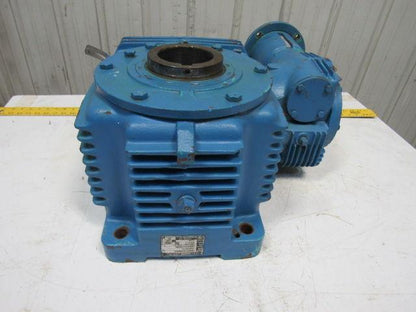 Textron MOVS25-50-U3A 1250:1 Ratio 1750RPM Vertical Output Cone Drive Gear Box