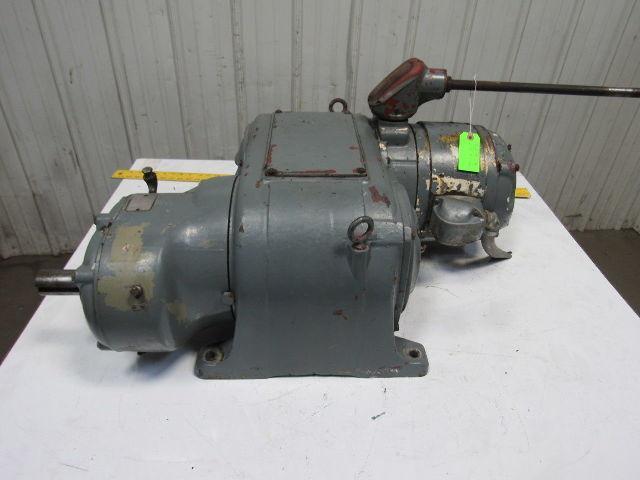 US Varidrive VEV-1-GM 220/440V 1-1/2Hp 112:1 Ratio Variable Speed Drive