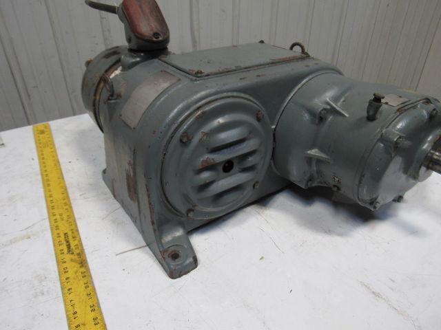 US Varidrive VEV-1-GM 220/440V 1-1/2Hp 112:1 Ratio Variable Speed Drive