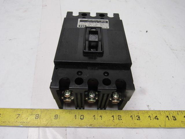 Fuji S63 60A 3 Pole Circuit Breaker