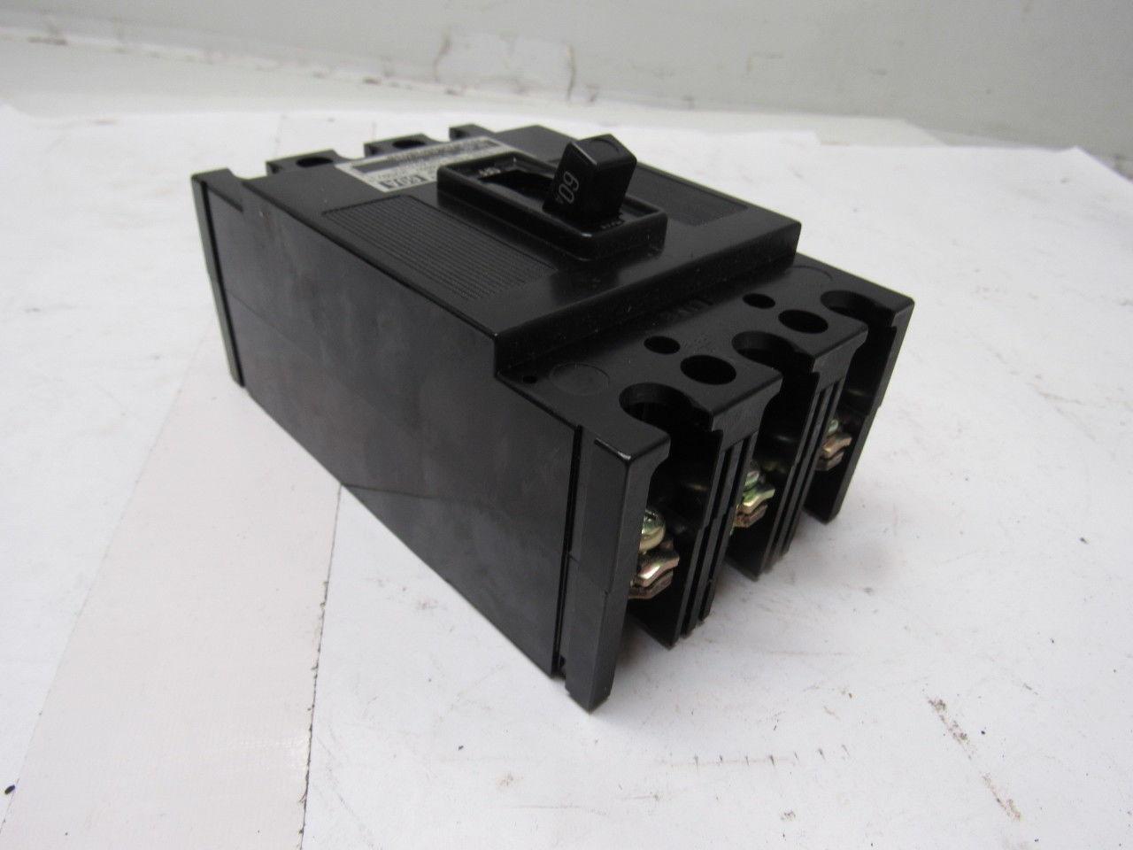 Fuji S63 60A 3 Pole Circuit Breaker