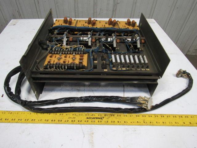 Mitsubishi Power Source Panel Component EDM DWC-80 28 Channel Relay Center PLC