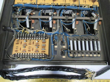 Mitsubishi Power Source Panel Component EDM DWC-80 28 Channel Relay Center PLC