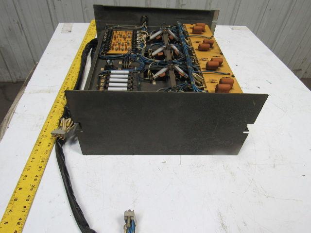 Mitsubishi Power Source Panel Component EDM DWC-80 28 Channel Relay Center PLC