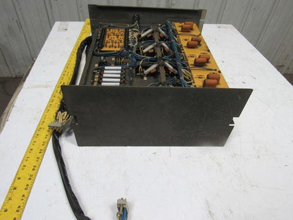 Mitsubishi Power Source Panel Component EDM DWC-80 28 Channel Relay Center PLC