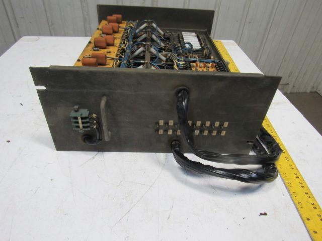 Mitsubishi Power Source Panel Component EDM DWC-80 28 Channel Relay Center PLC
