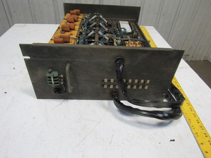 Mitsubishi Power Source Panel Component EDM DWC-80 28 Channel Relay Center PLC
