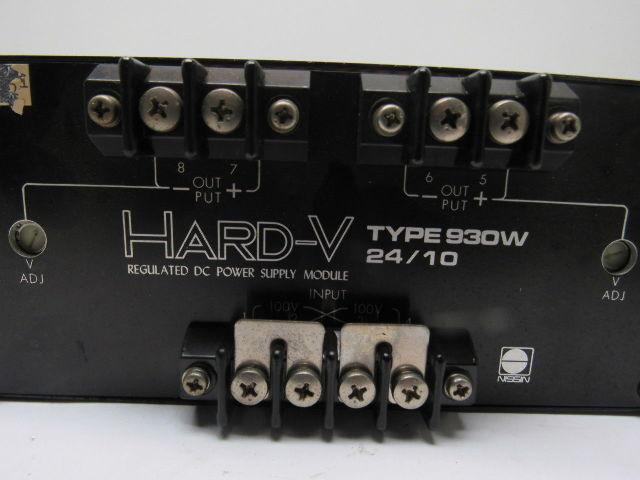 Nissin Type 930W 24/10 100V AC Primary Input Regulated DC Output Power Supply