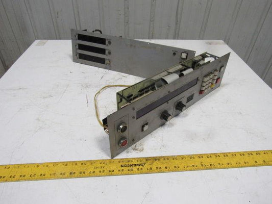YASNAC SHIZUOKA 58407 Operator Interface Control Panel 3 Axes CNC