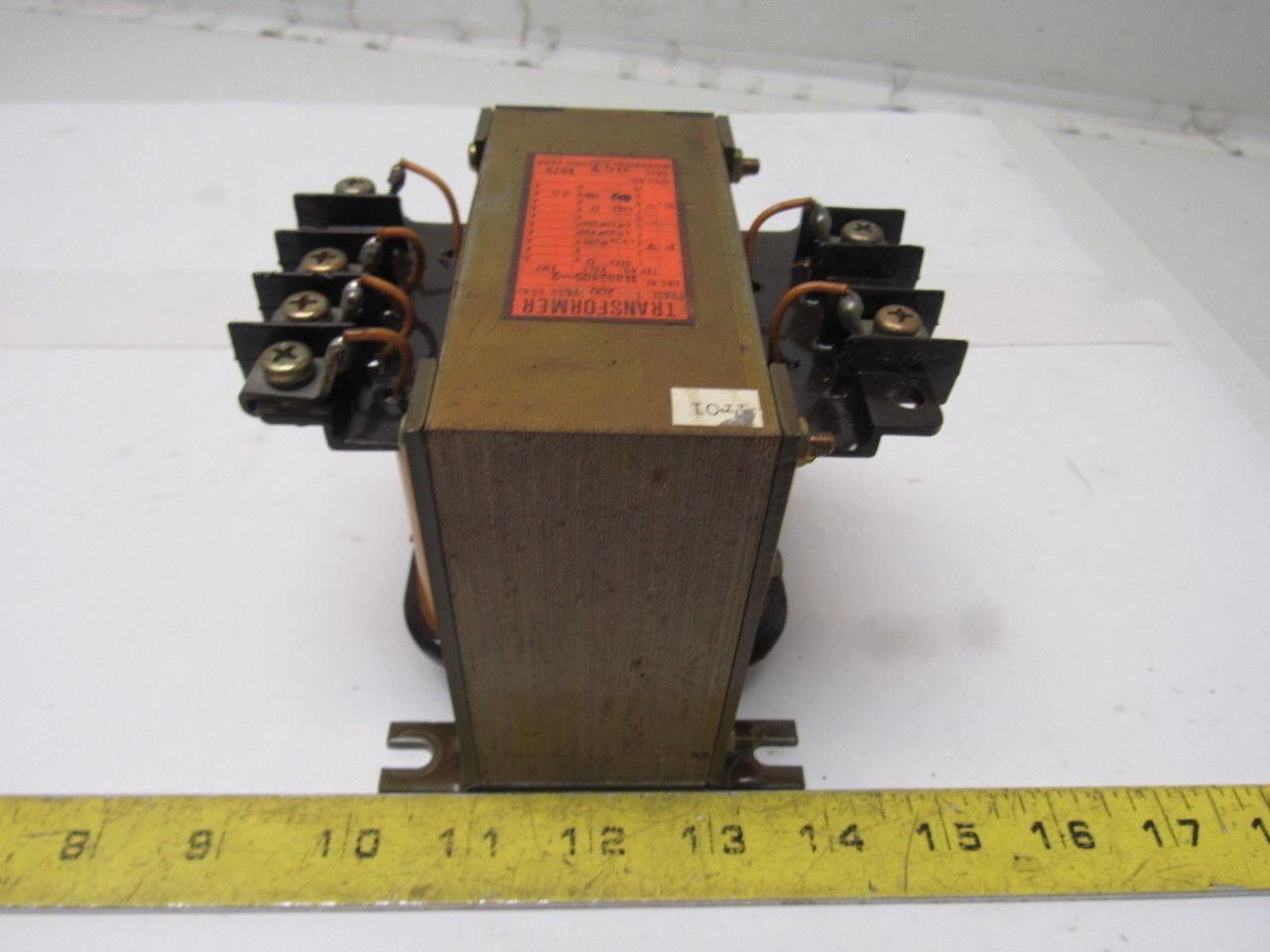 Mitsubishi B862405-2 200-210/220V Pri 100V Sec Transformer 200VA 1Ph 50/60Hz