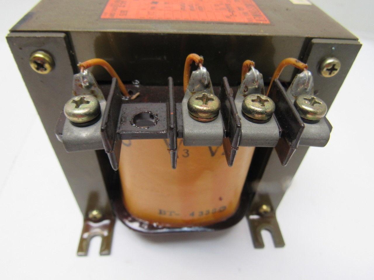 Mitsubishi B862405-2 200-210/220V Pri 100V Sec Transformer 200VA 1Ph 50/60Hz