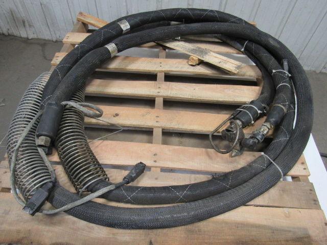 Nordson 129581A 230V 520 Watts 1200 PSI Hot Melt Adhesive Heated Hose 16'