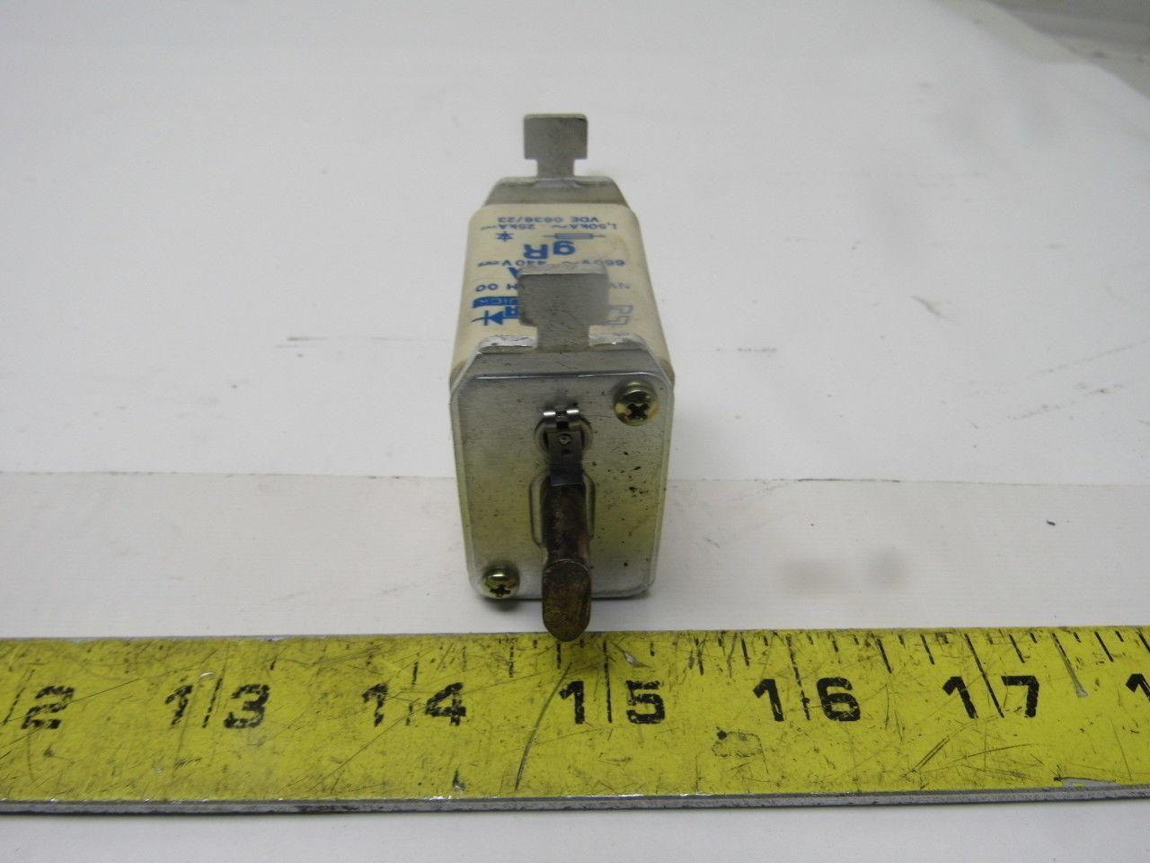 ULTRA QUICK NV 100U 35A Fuse 660V 440V 25kA  Lot of 3