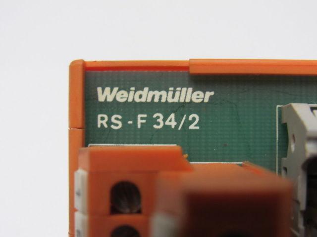 Weidmuller RS-F34/2 Plug-in Connector Interface Module