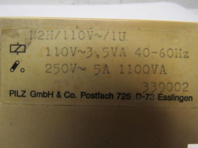 PILZ N2H Safety Relay