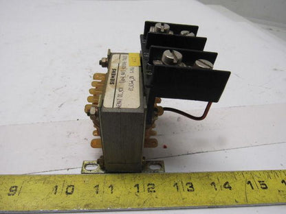 Siemens 4EM47 00.5CB Single Phase Transformer 50/90Hz-T40/E
