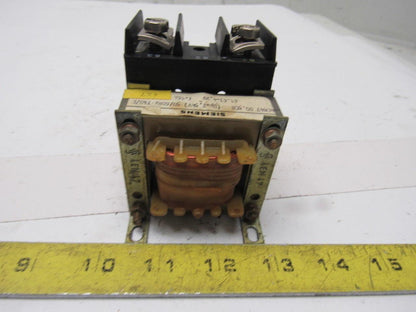 Siemens 4EM47 00.5CB Single Phase Transformer 50/90Hz-T40/E