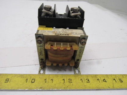 Siemens 4EM47 00.5CB Single Phase Transformer 50/90Hz-T40/E