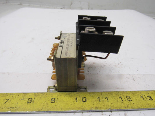 Siemens 4EM46 00.8CB Single Phase Transformer 50/90Hz-T40/E