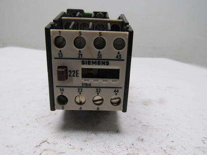 Siemens 3TB4117-0B Contactor 120V Coil