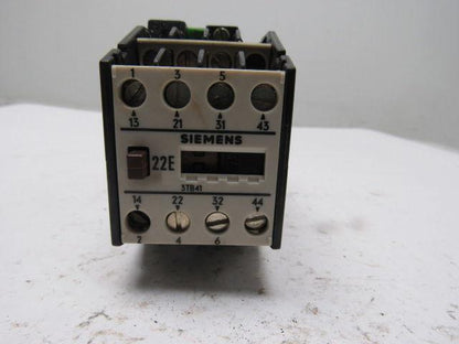 Siemens 3TB4117-0B Contactor 120V Coil
