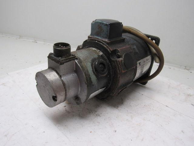 Yaskawa UGCMEM-04FB10F Servo Cup Motor W/Feed Back From a Yamazen CNC Mill W/