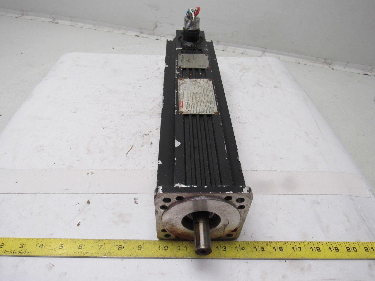 Elwood Gettys M444-ENNB-9S08 AC Servo Motor Haz. Location 1.2Hp 2500RPM