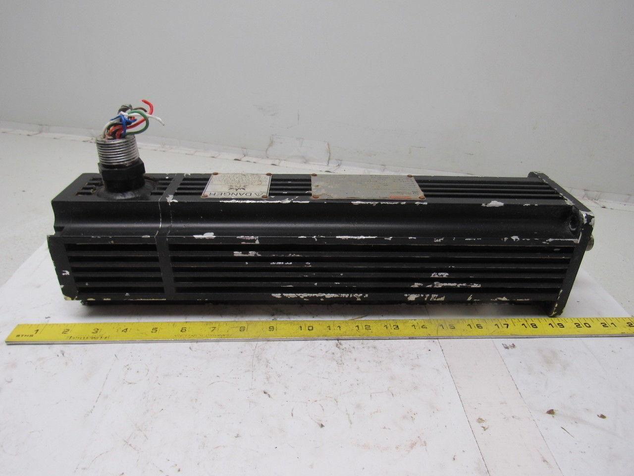 Elwood Gettys M444-ENNB-9S08 AC Servo Motor Haz. Location 1.2Hp 2500RPM