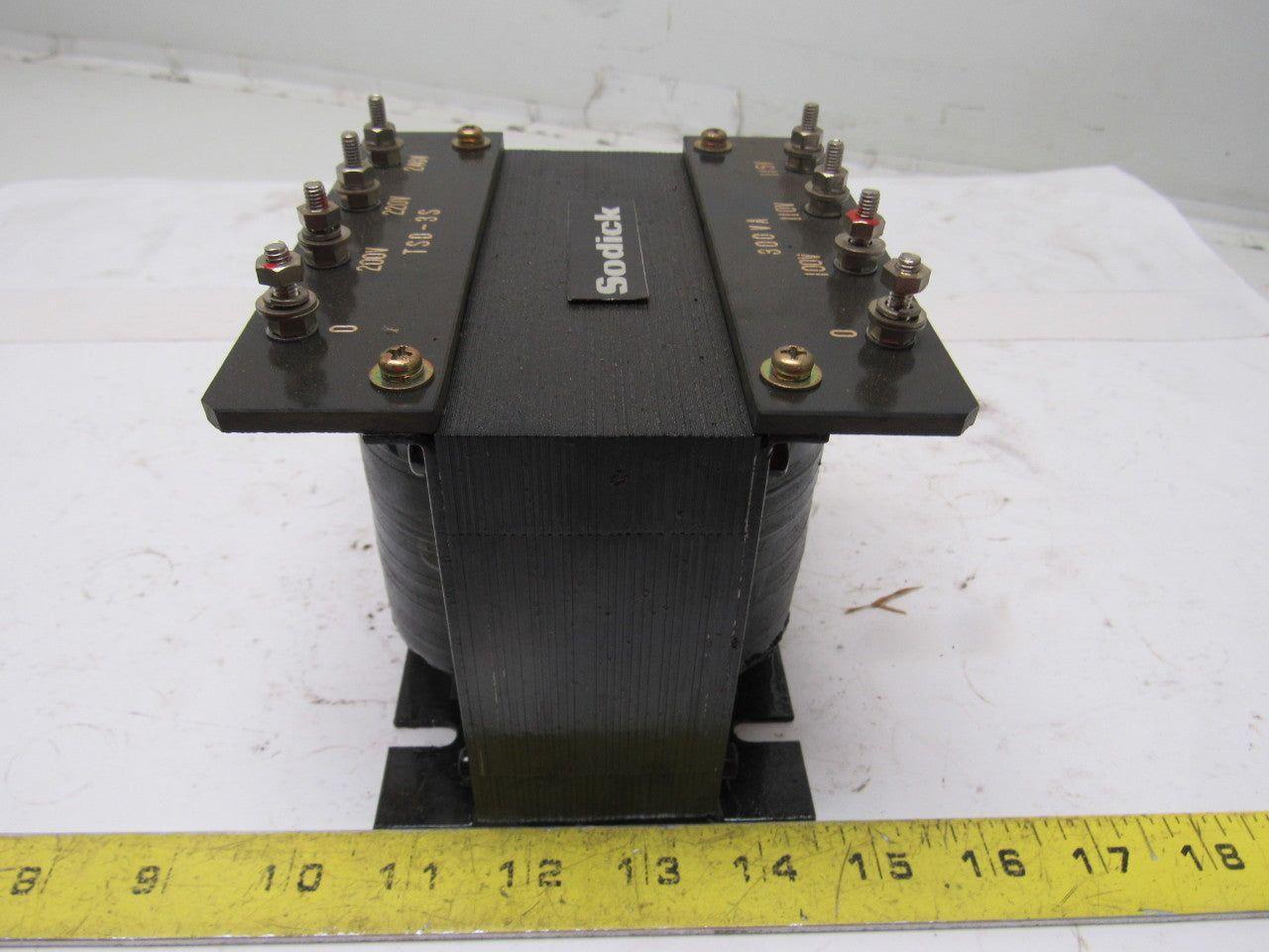 Soldick TSD-3S 300Va Transformer 200-220-240 Pri 100-110-115V Sec