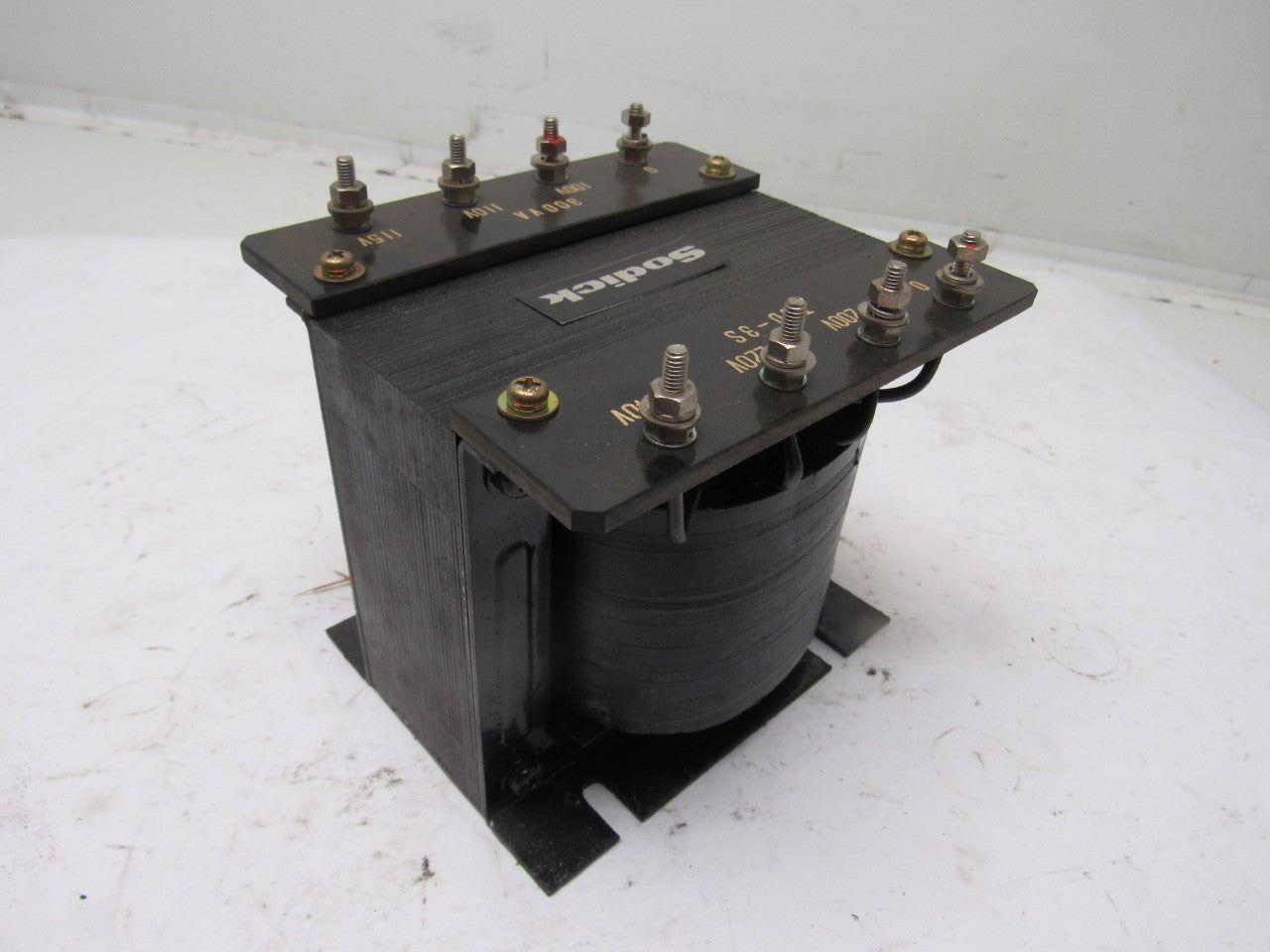 Soldick TSD-3S 300Va Transformer 200-220-240 Pri 100-110-115V Sec
