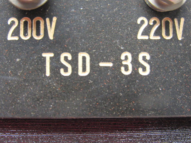 Soldick TSD-3S 300Va Transformer 200-220-240 Pri 100-110-115V Sec