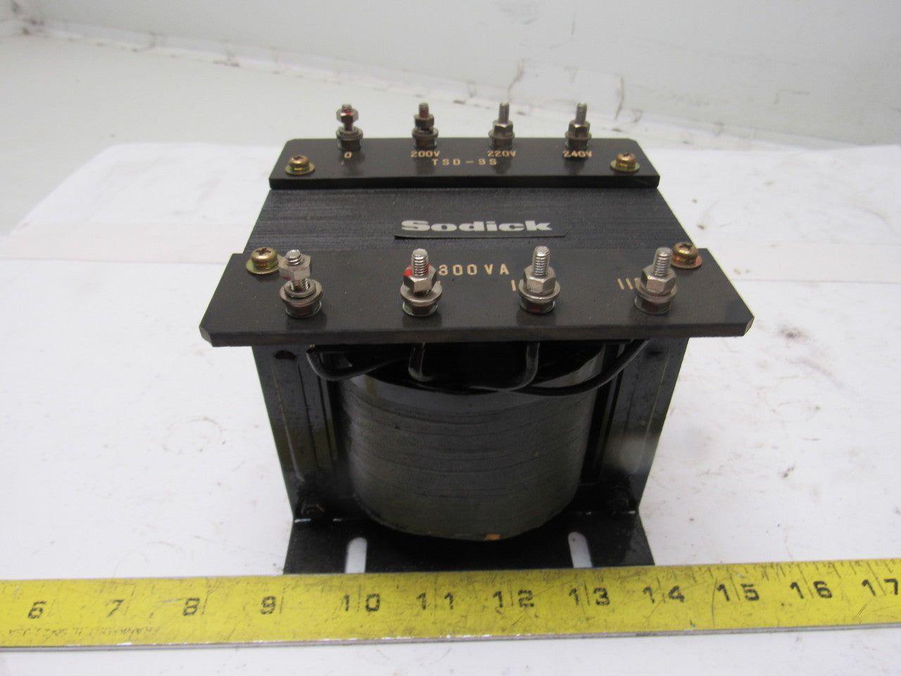 Soldick TSD-3S 300Va Transformer 200-220-240 Pri 100-110-115V Sec