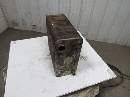 Flat Plate FP10x20L-2201Ad/AIRCEL Brazed Plate Heat Exchanger 2-1/2"NPT 450PSI